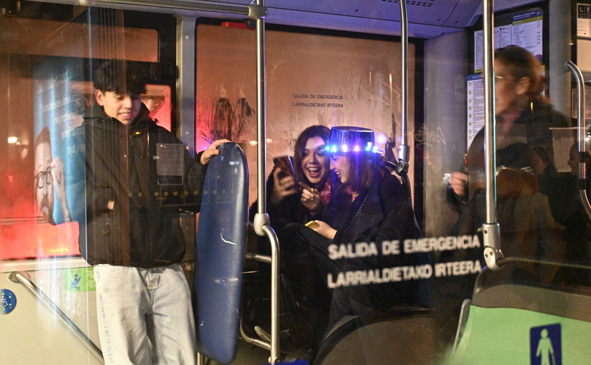 Donostia despide 2024 y recibe 2025 con buen ambiente navideño