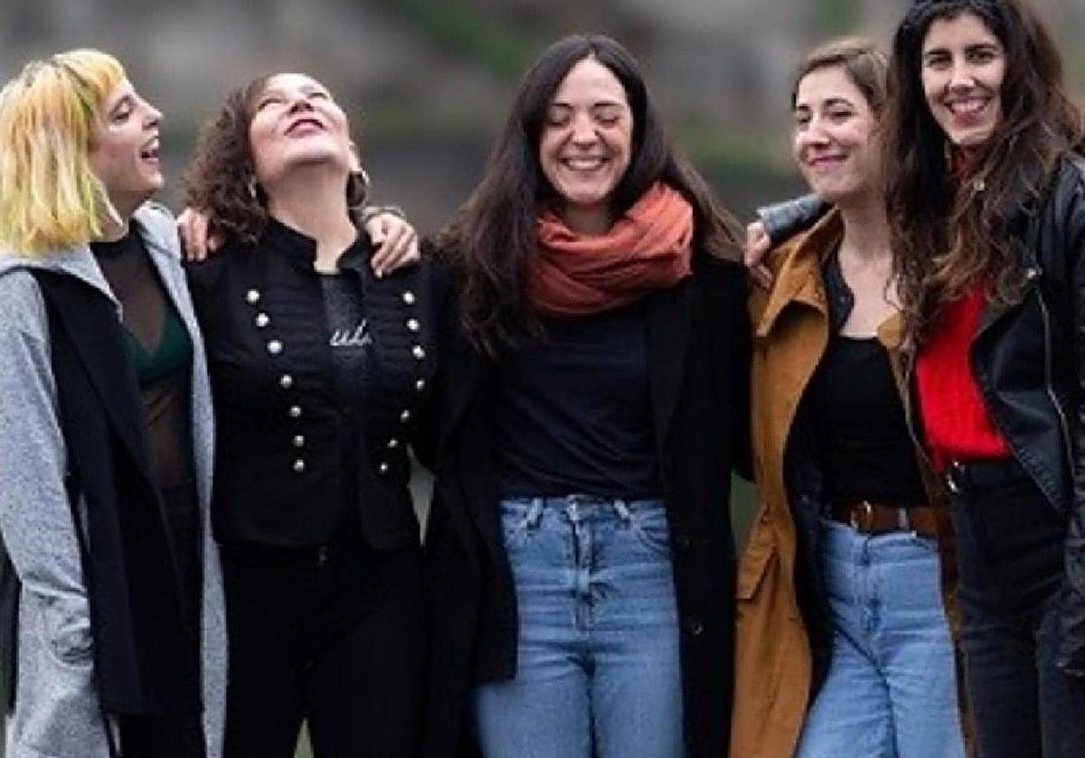 Las integrantes de Vulcanizadas.