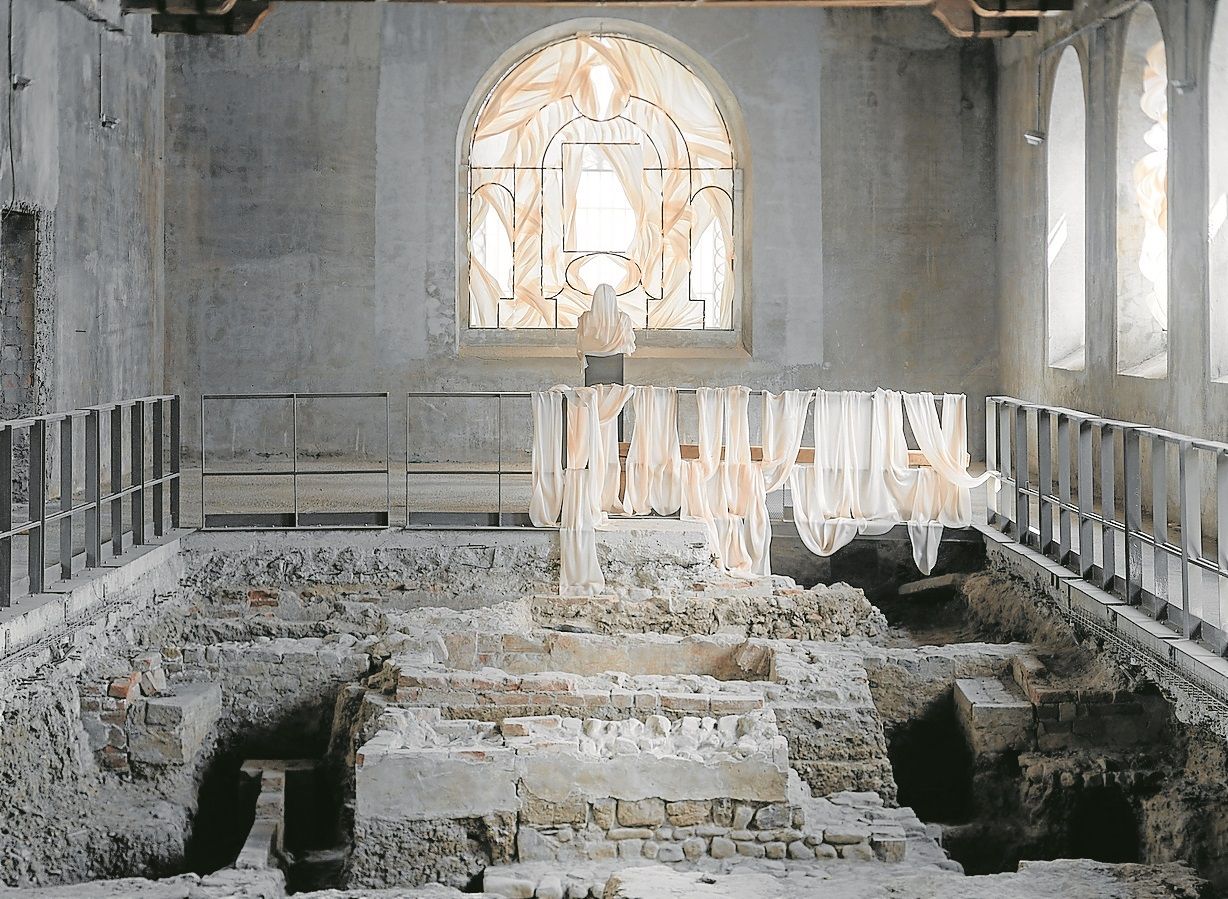 El antiguo monasterio florentino de Sant'Orsola, restaurado como museo de arte contemporáneo.