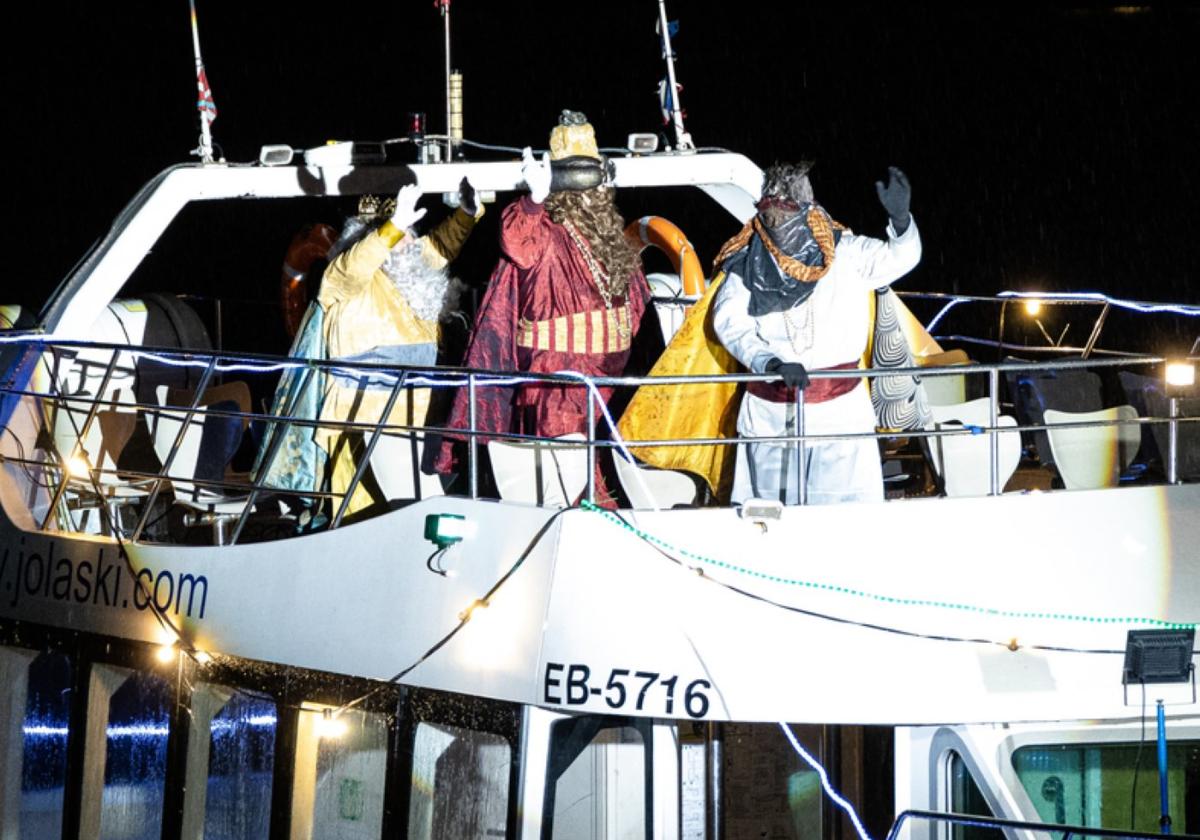 Los Reyes Magos llegarán en barco hasta Kai Zaharra.