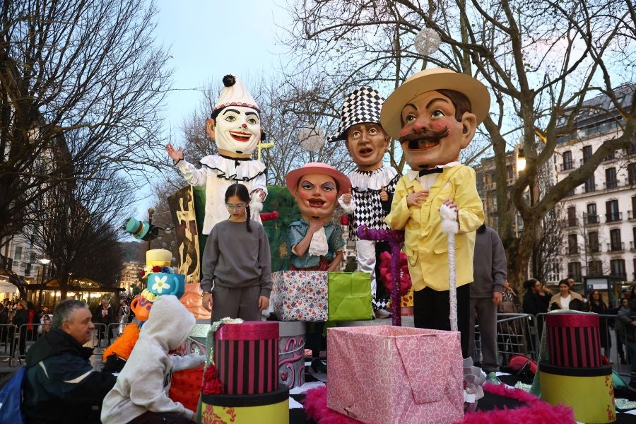 La Cabalgata de Donostia, en imágenes