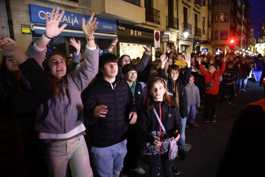 La Cabalgata de Donostia, en imágenes