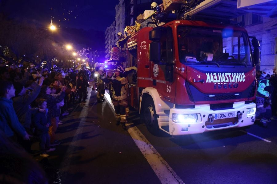 La Cabalgata de Donostia, en imágenes