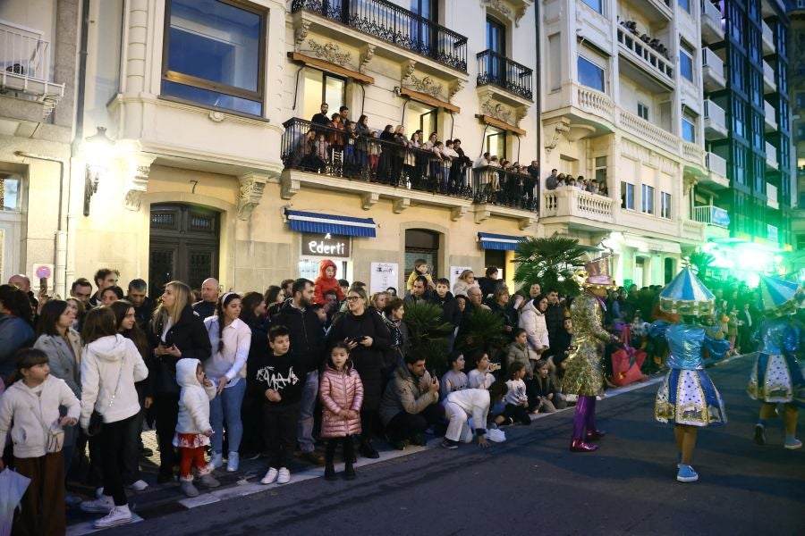 La Cabalgata de Donostia, en imágenes