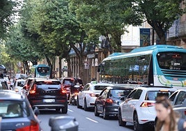El varón fue sorprendido circulando por la céntrica calle Urbieta