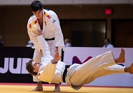 Joseba Regillaga y Joseba Etxarri, referentes indiscutibles del Judo Club Tolosa.