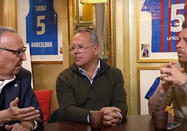 Joan Gaspart recuerda cuando el Athletic de Bilbao «se iba a Segunda,.. me llevaré a la tumba lo que pasó entonces»