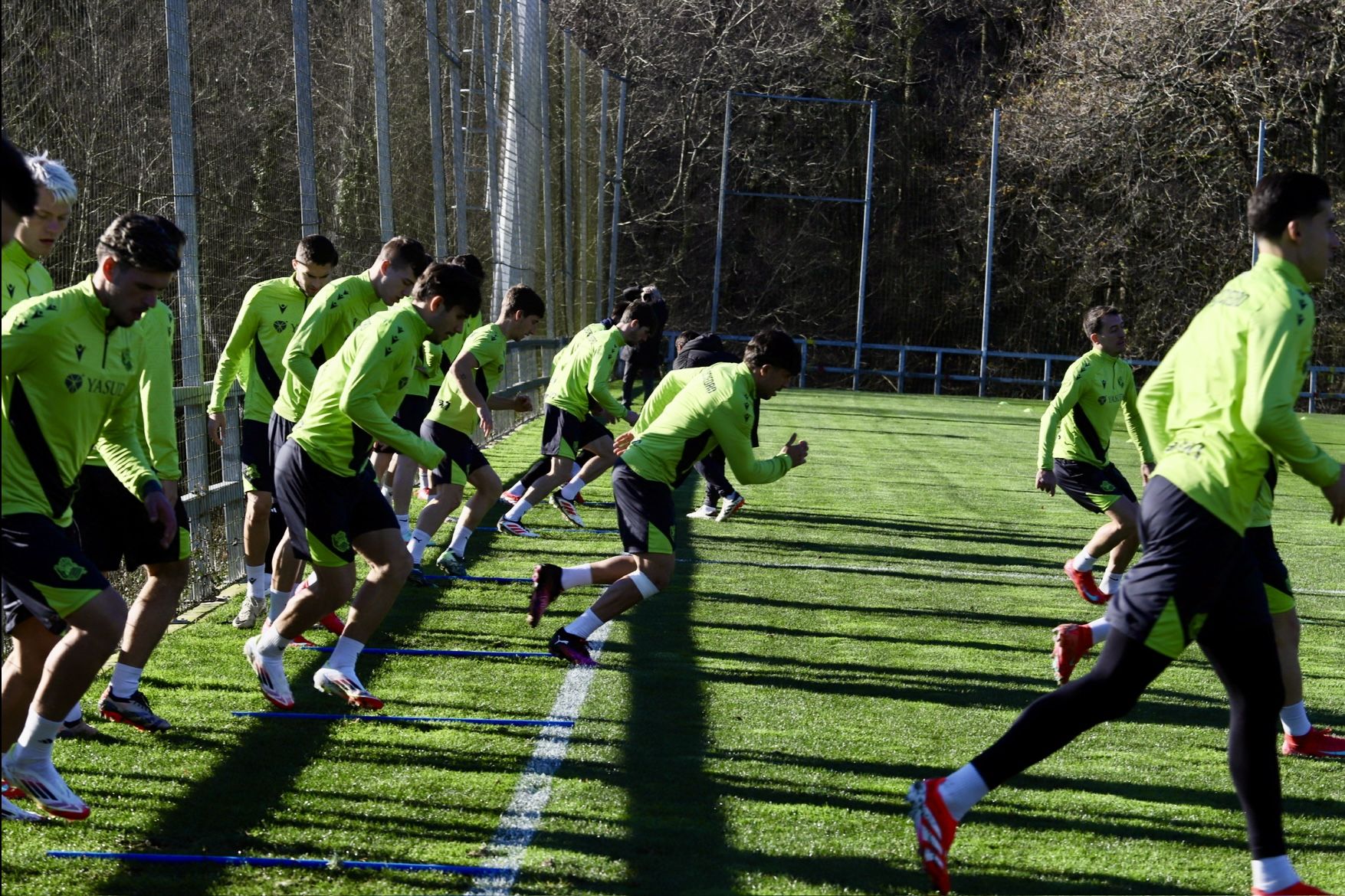 La Real calienta motores de cara al duelo ante el Villarreal