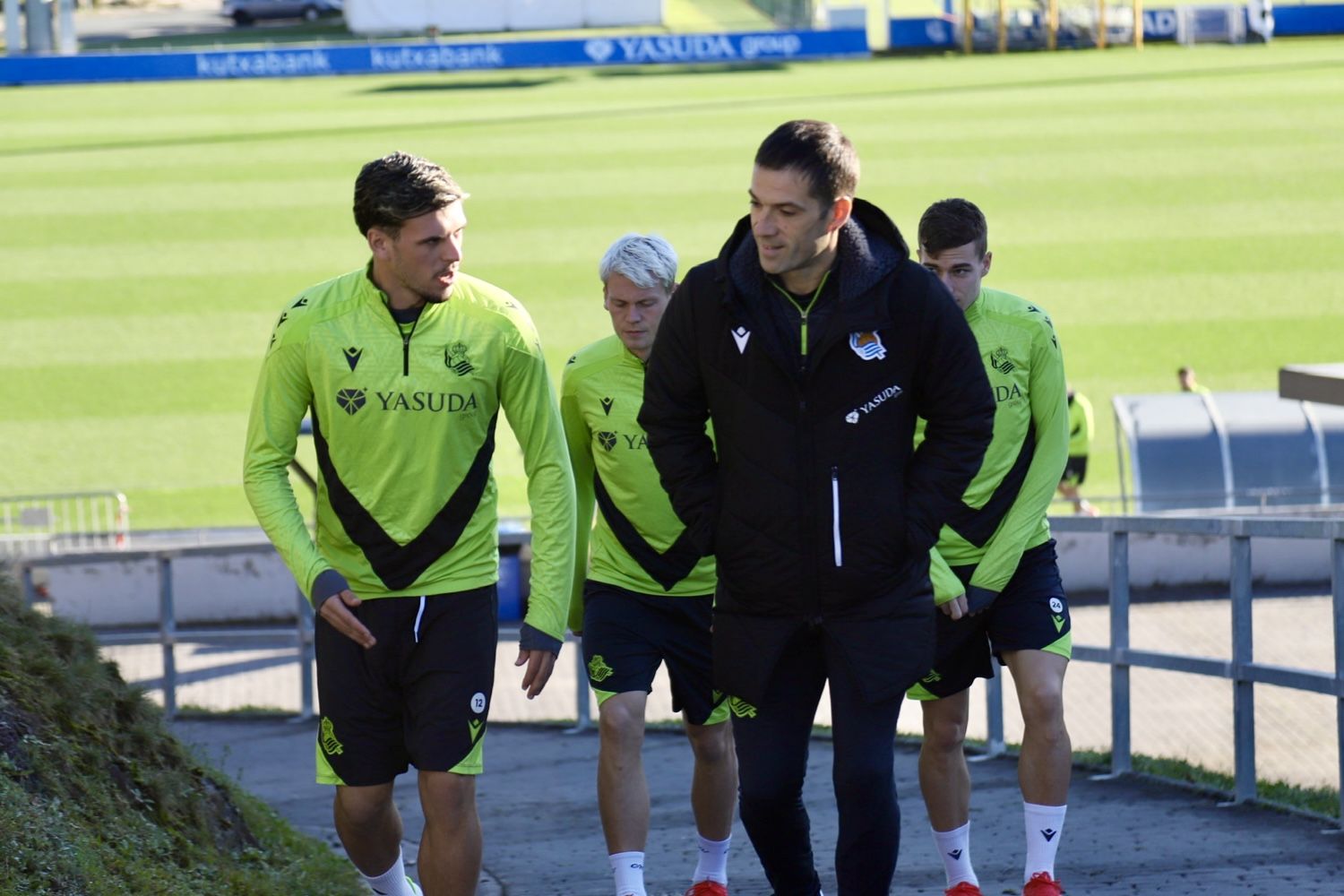 La Real calienta motores de cara al duelo ante el Villarreal