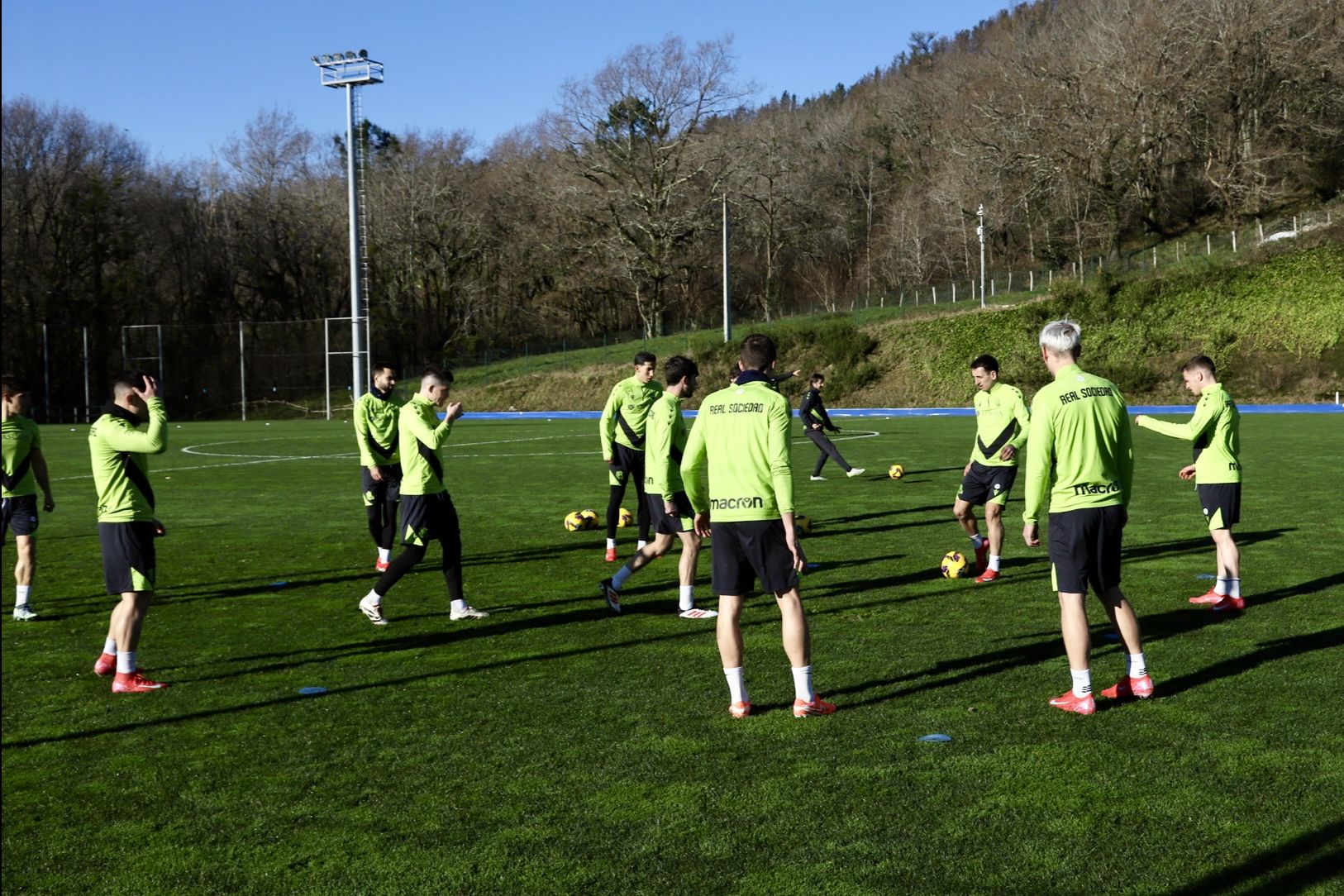 La Real calienta motores de cara al duelo ante el Villarreal