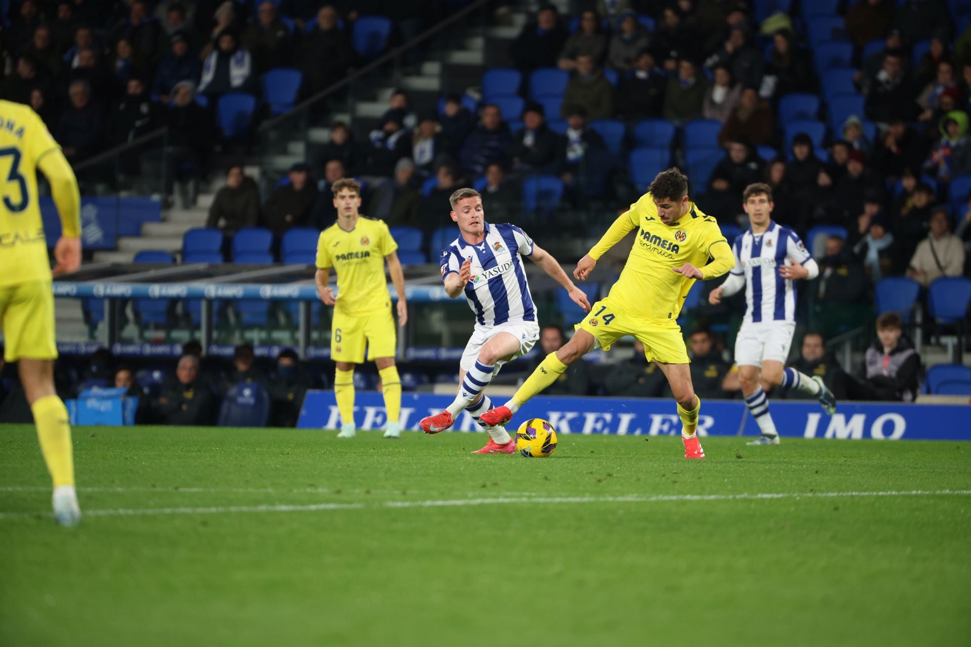 Las mejores imágenes del Real Sociedad - Villarreal