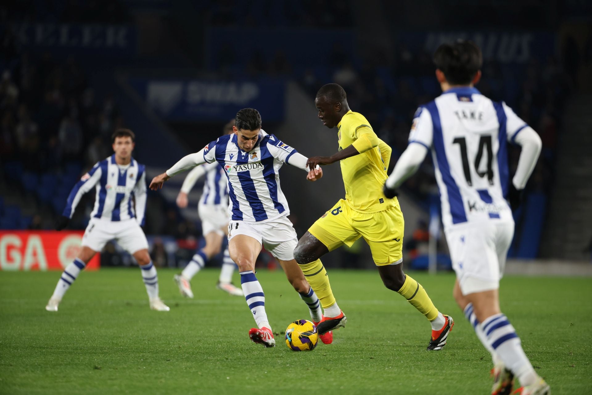 Las mejores imágenes del Real Sociedad - Villarreal