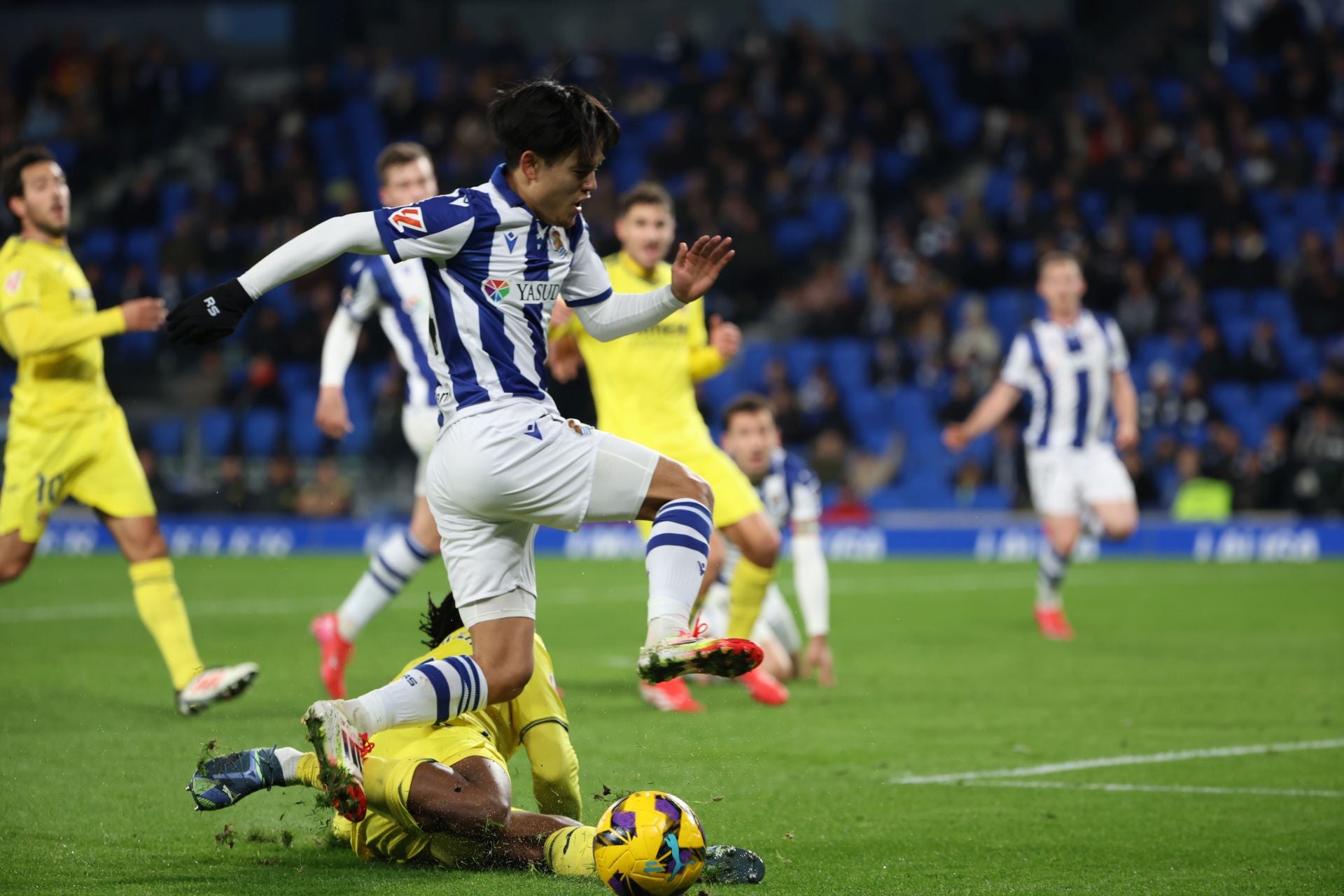 Las mejores imágenes del Real Sociedad - Villarreal