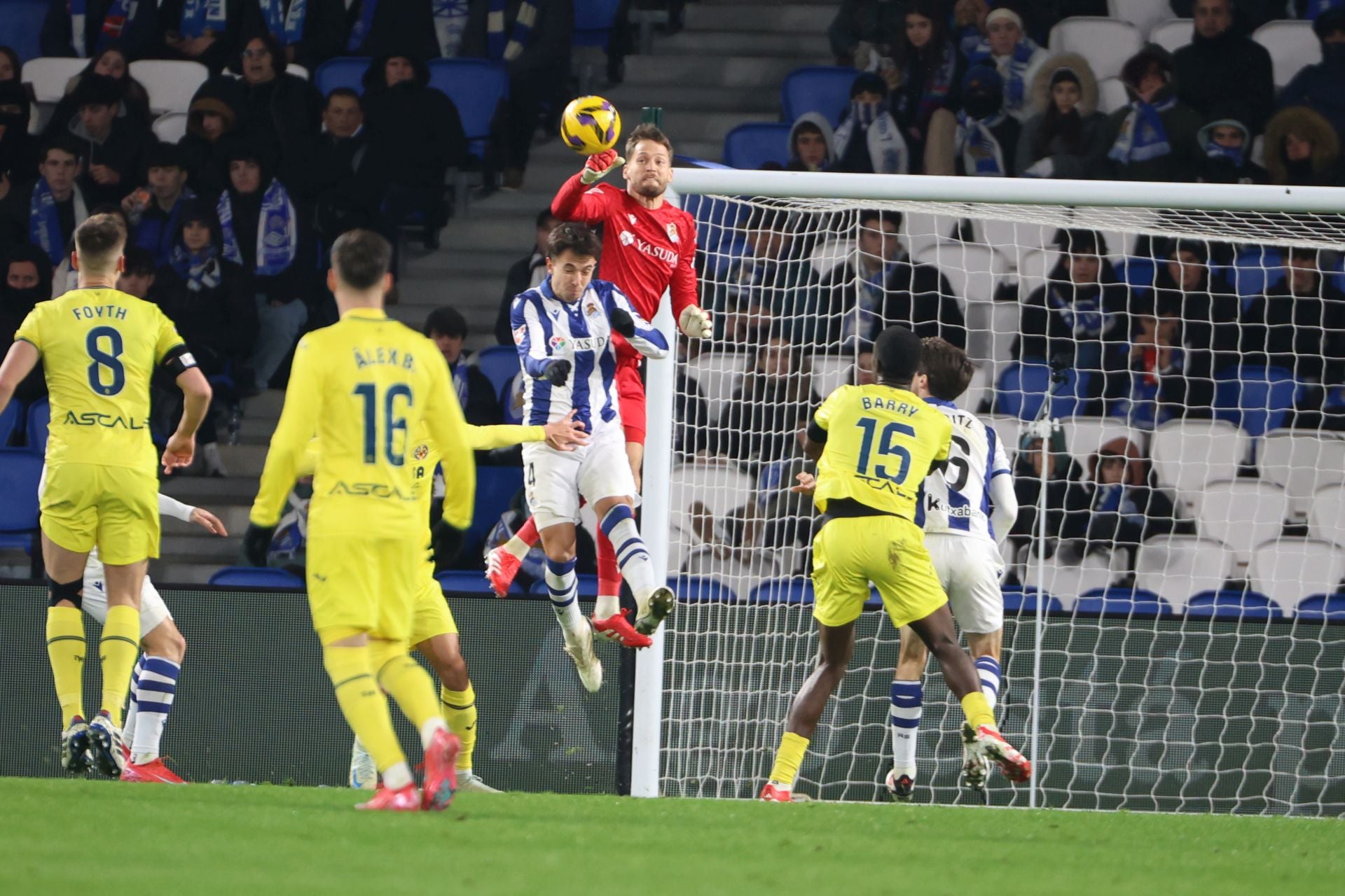 Las mejores imágenes del Real Sociedad - Villarreal