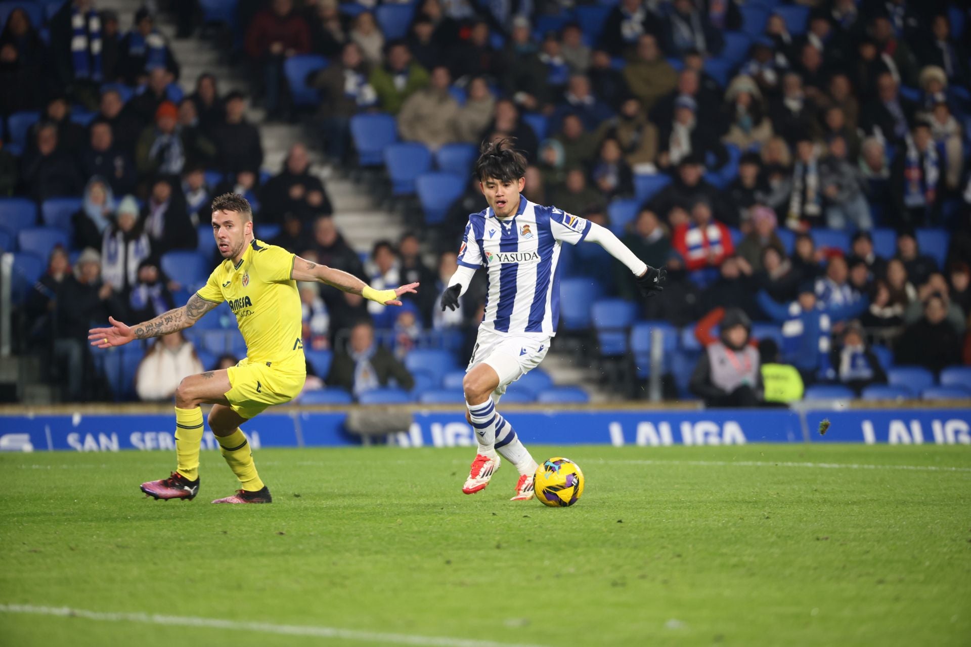 Las mejores imágenes del Real Sociedad - Villarreal