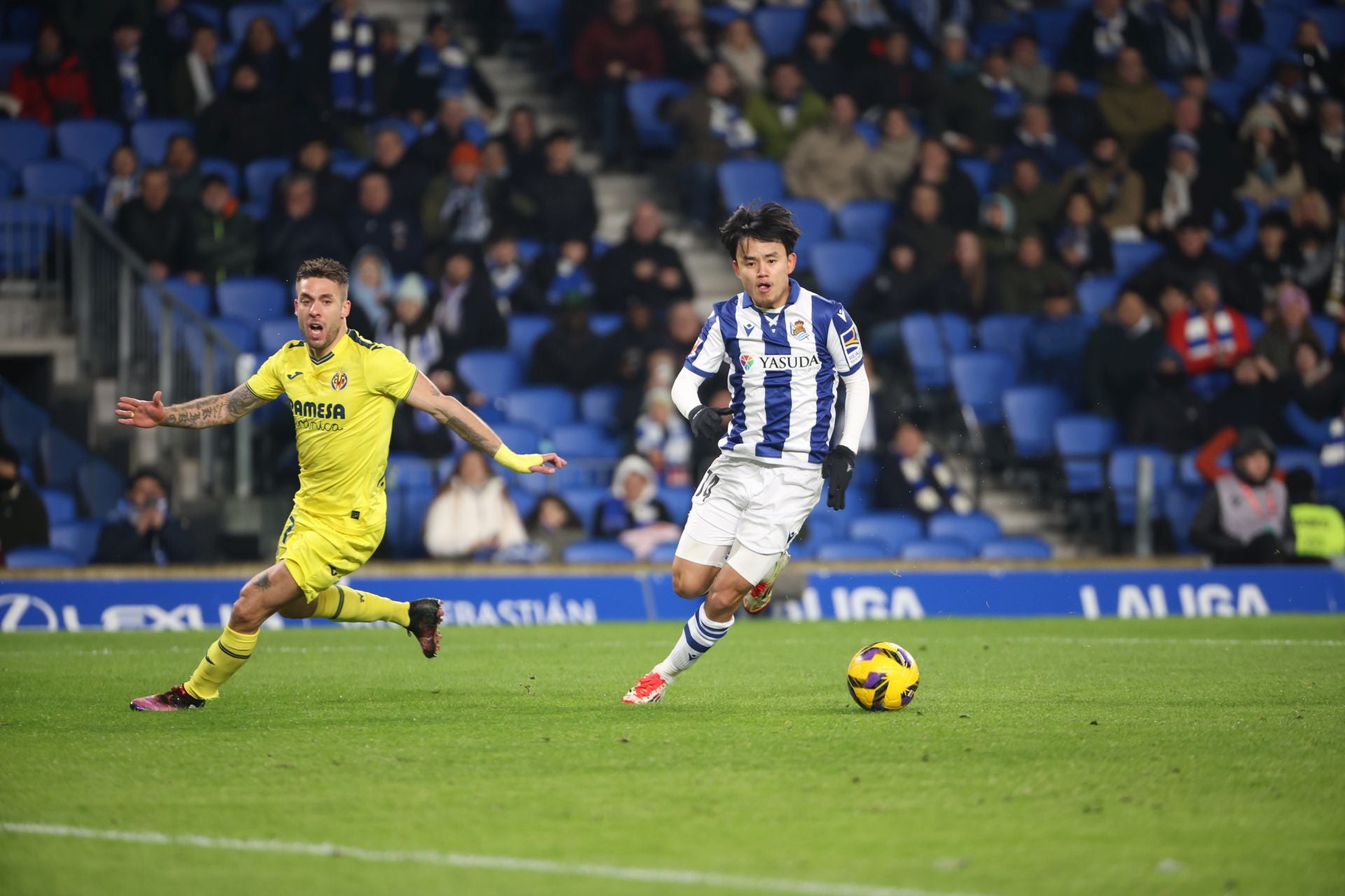 Las mejores imágenes del Real Sociedad - Villarreal