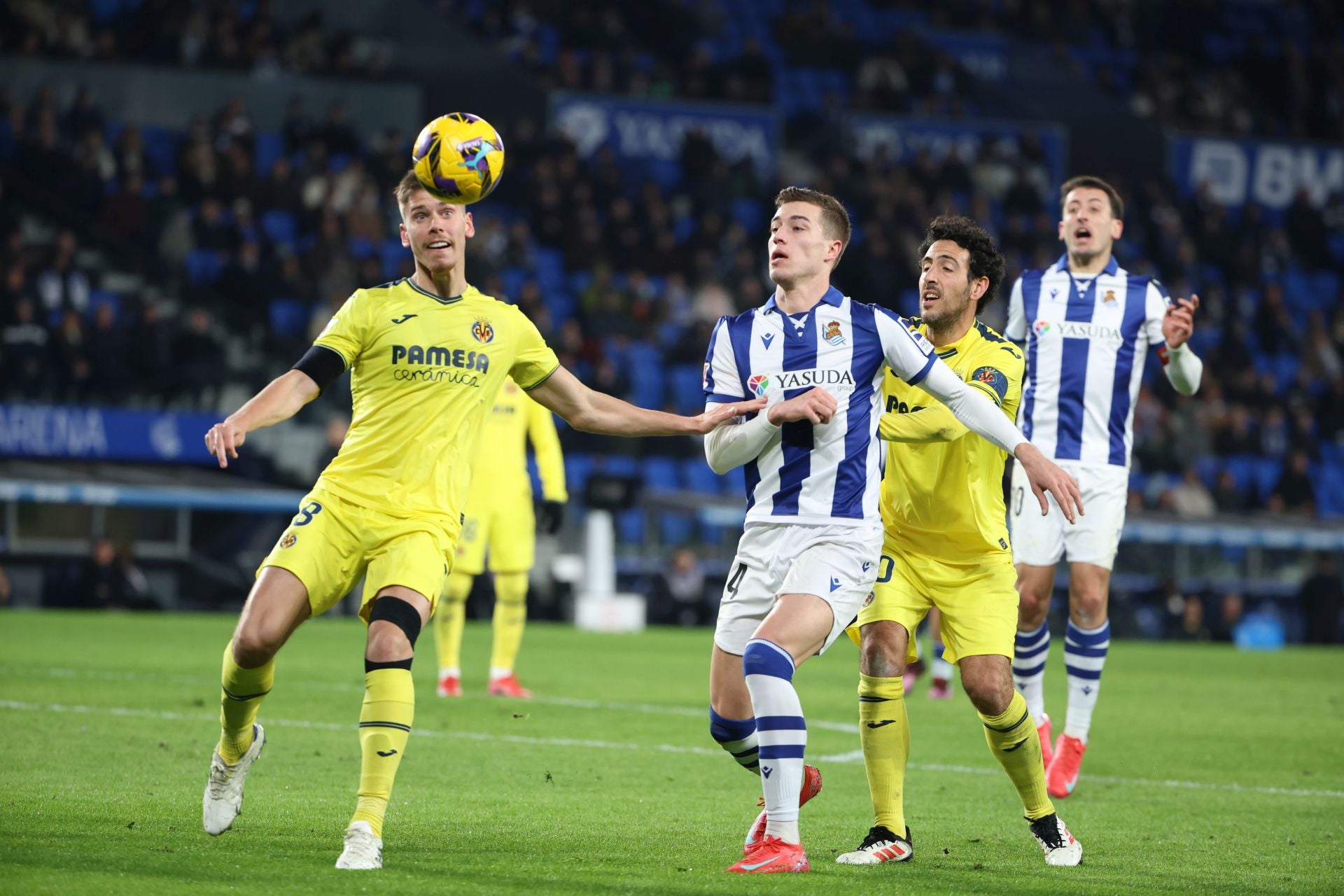 Las mejores imágenes del Real Sociedad - Villarreal