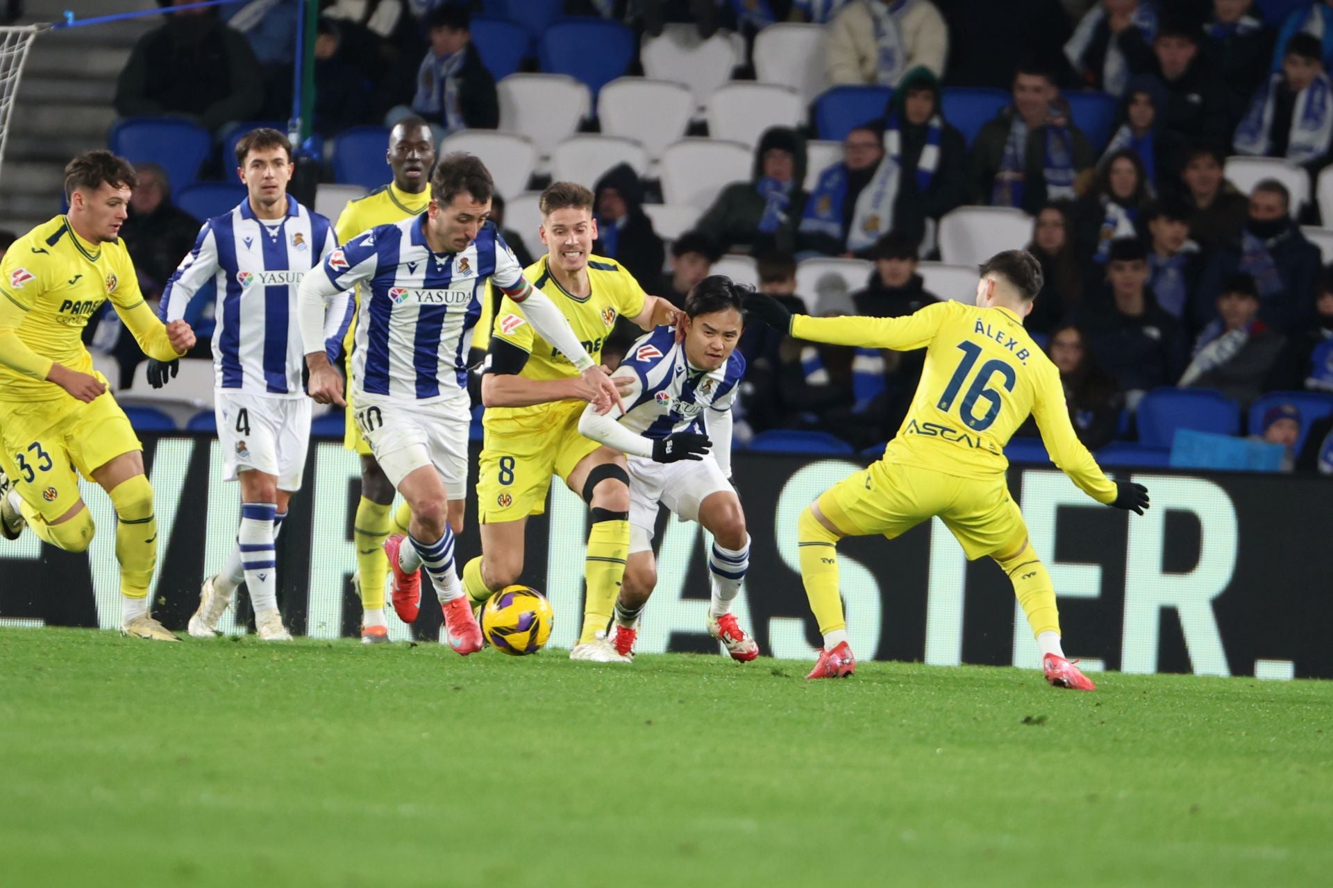 Las mejores imágenes del Real Sociedad - Villarreal