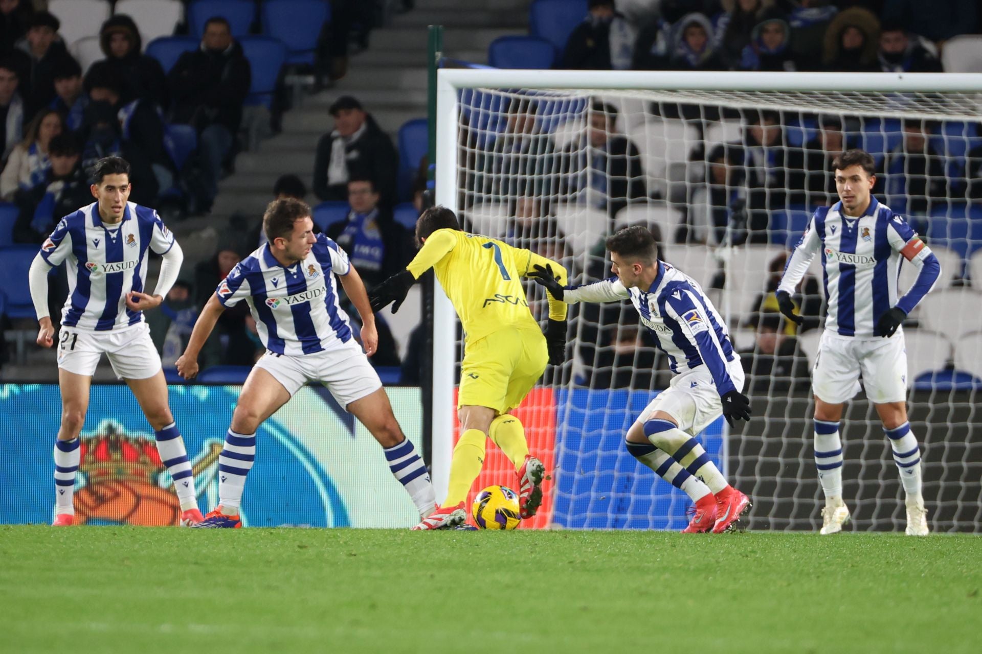 Las mejores imágenes del Real Sociedad - Villarreal