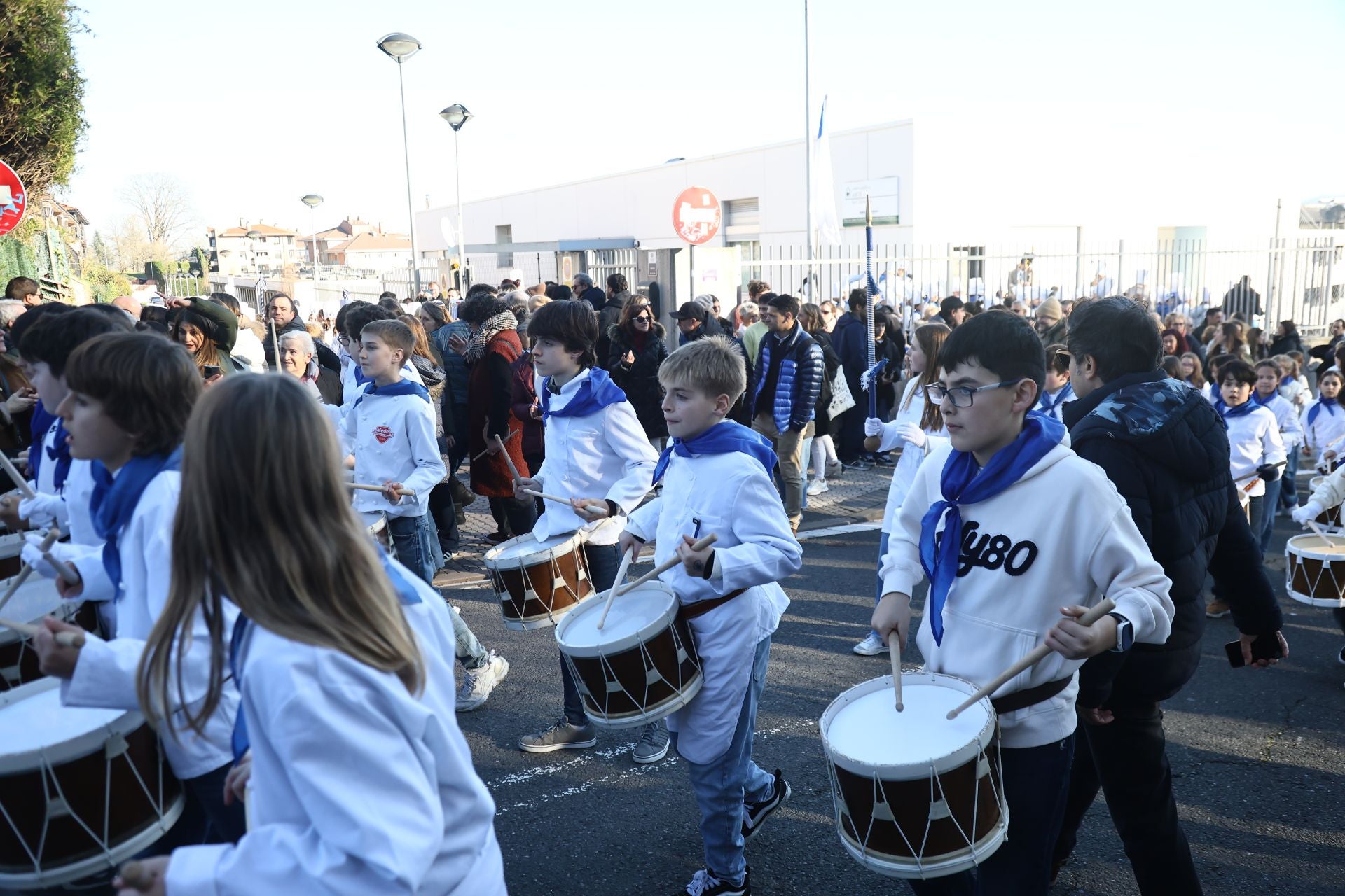 Sonrisas e ilusión por doquier