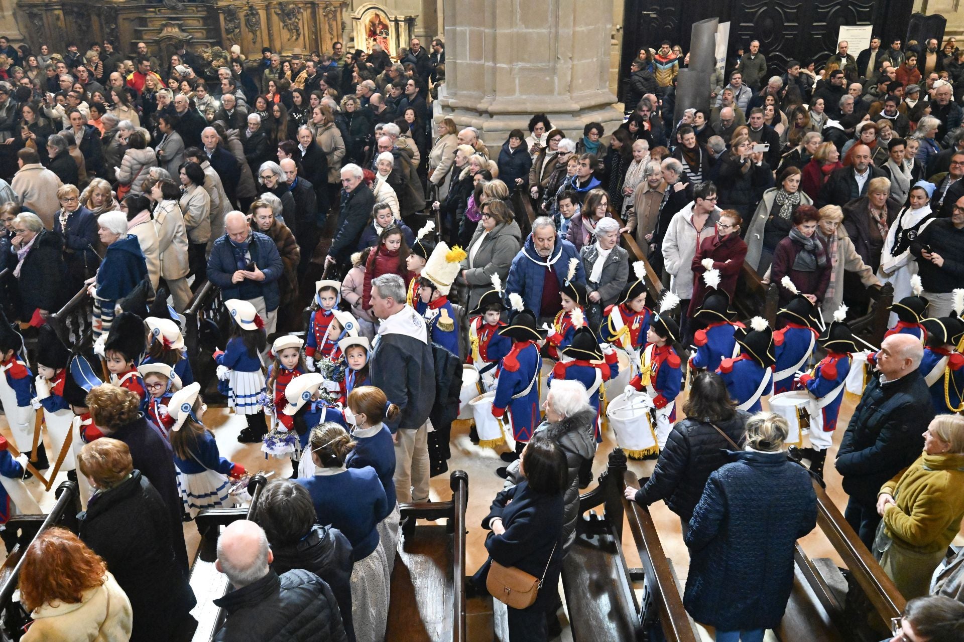 Multitudinaria misa de San Sebastián