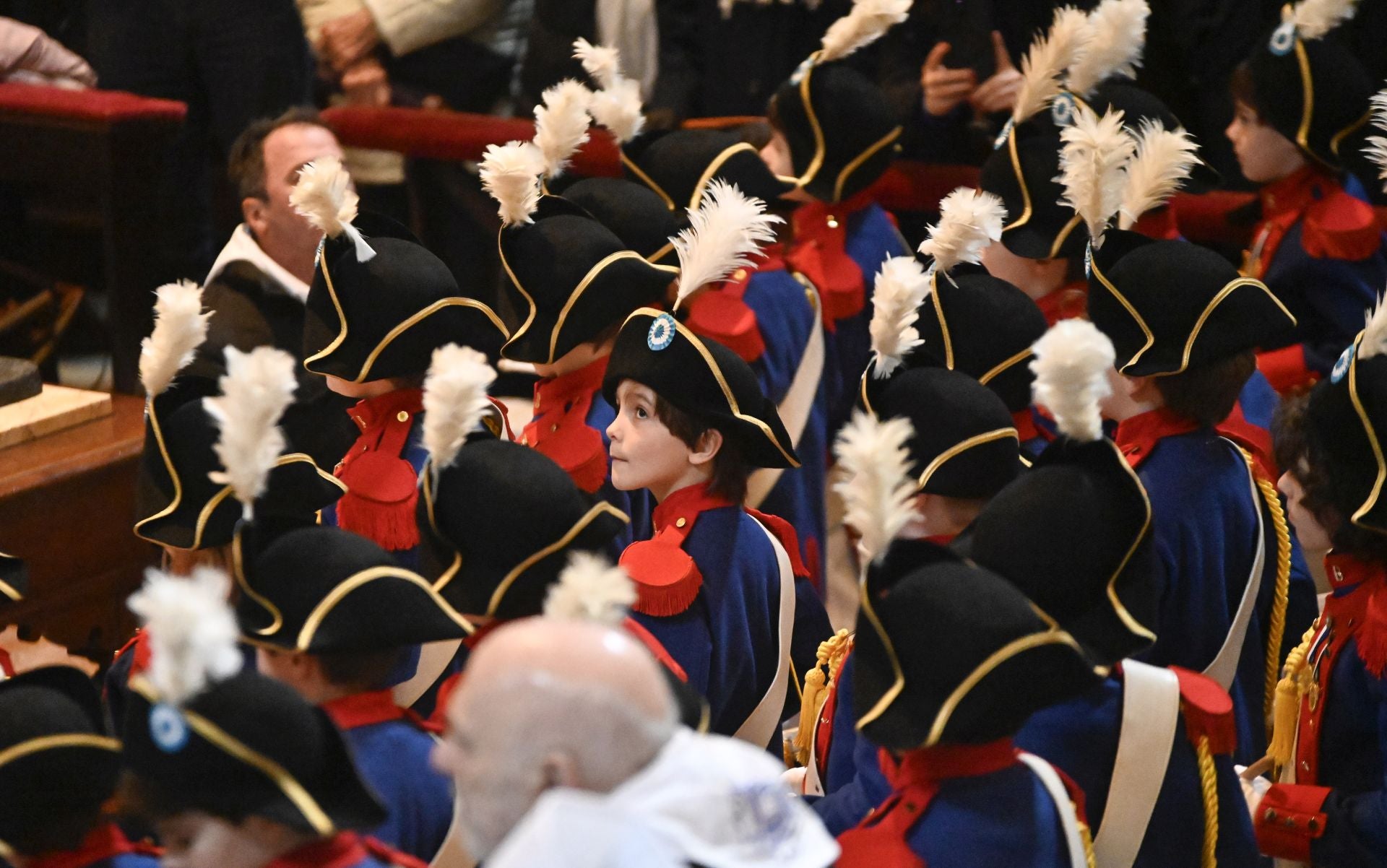 Multitudinaria misa de San Sebastián