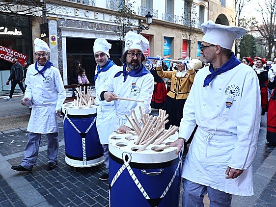 Divertido desfile de Amigos de Europa