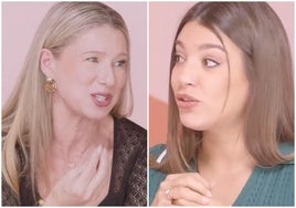 La cantante Ana Guerra conversa con la presentadora Anne Igartiburu.