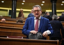 Aitor Esteban en el Congreso de los Diputados.