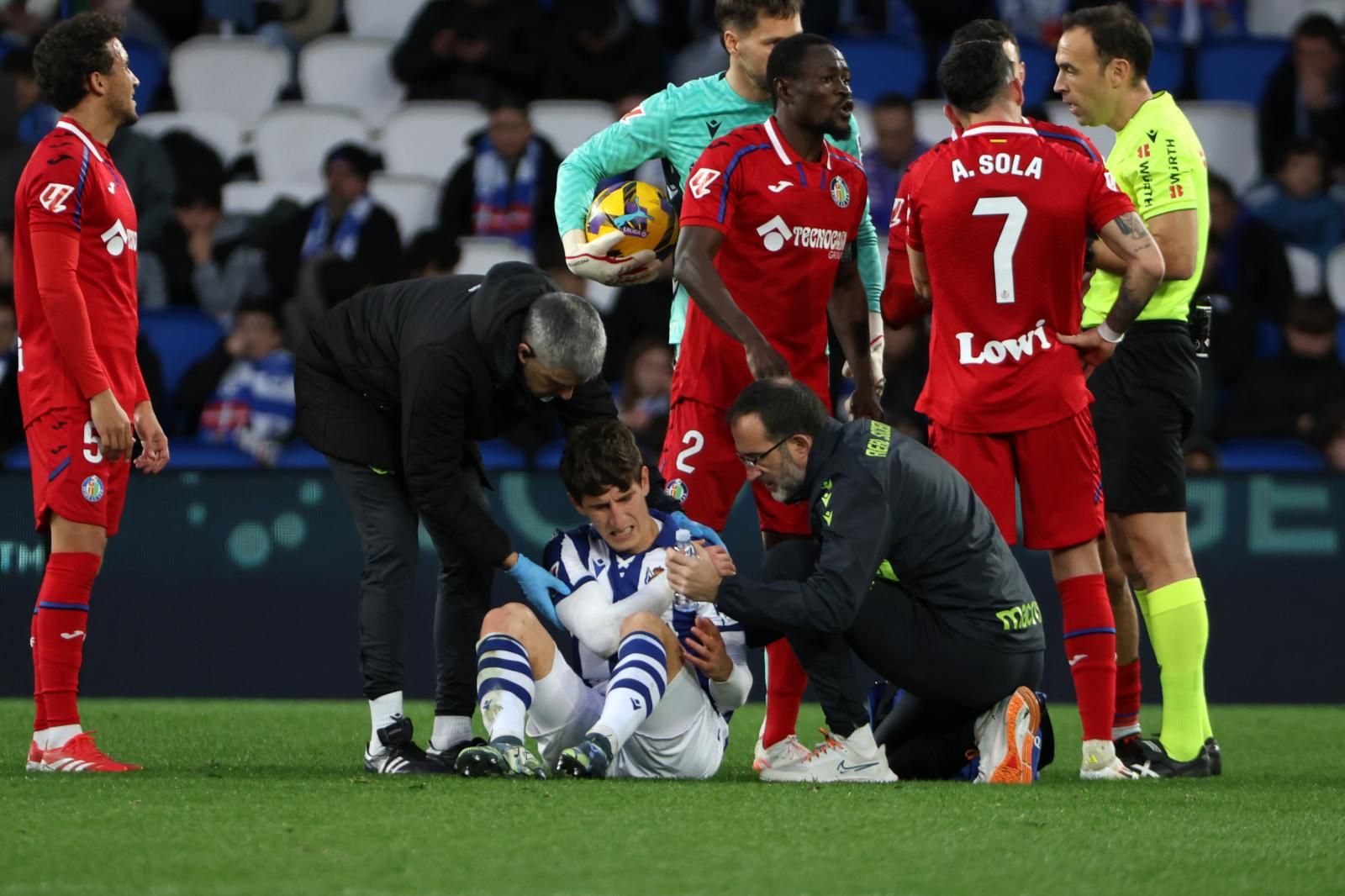 Las mejores imágenes del Real Sociedad 0 - Getafe 3