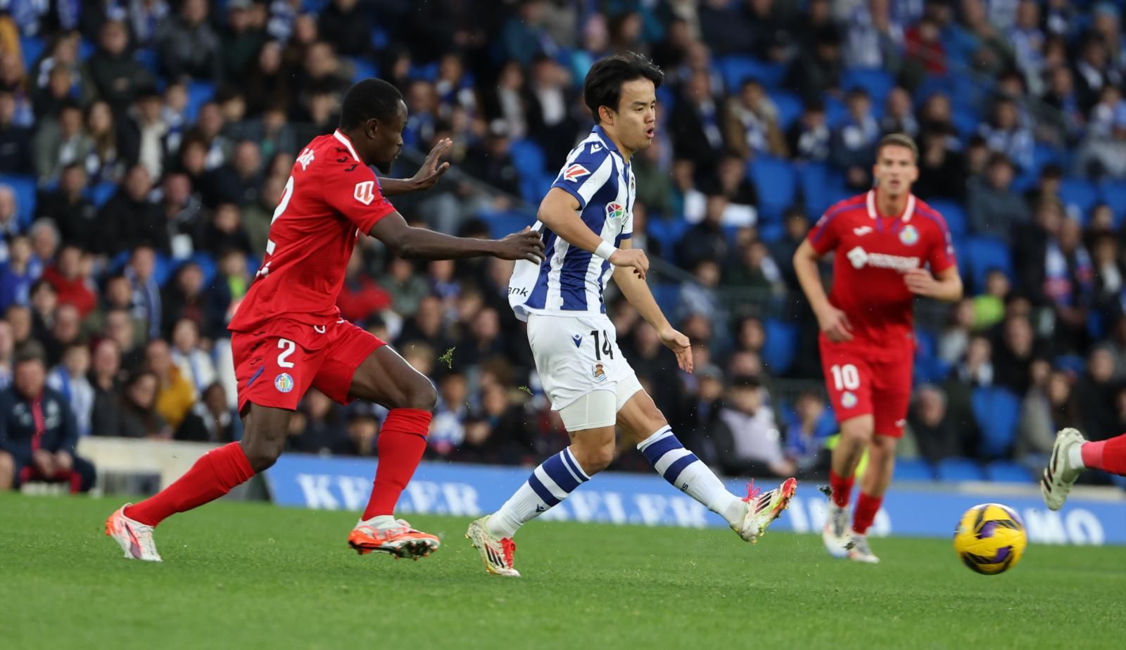 Las mejores imágenes del Real Sociedad 0 - Getafe 3