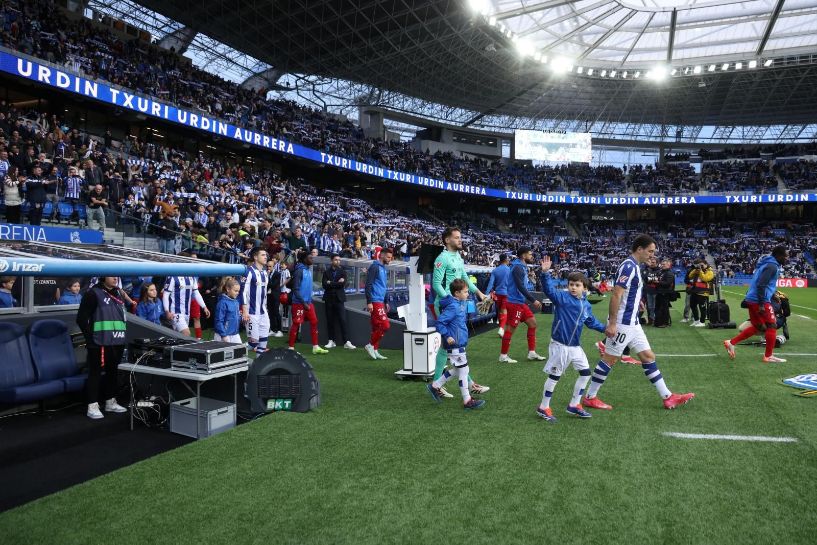 Las mejores imágenes del Real Sociedad 0 - Getafe 3