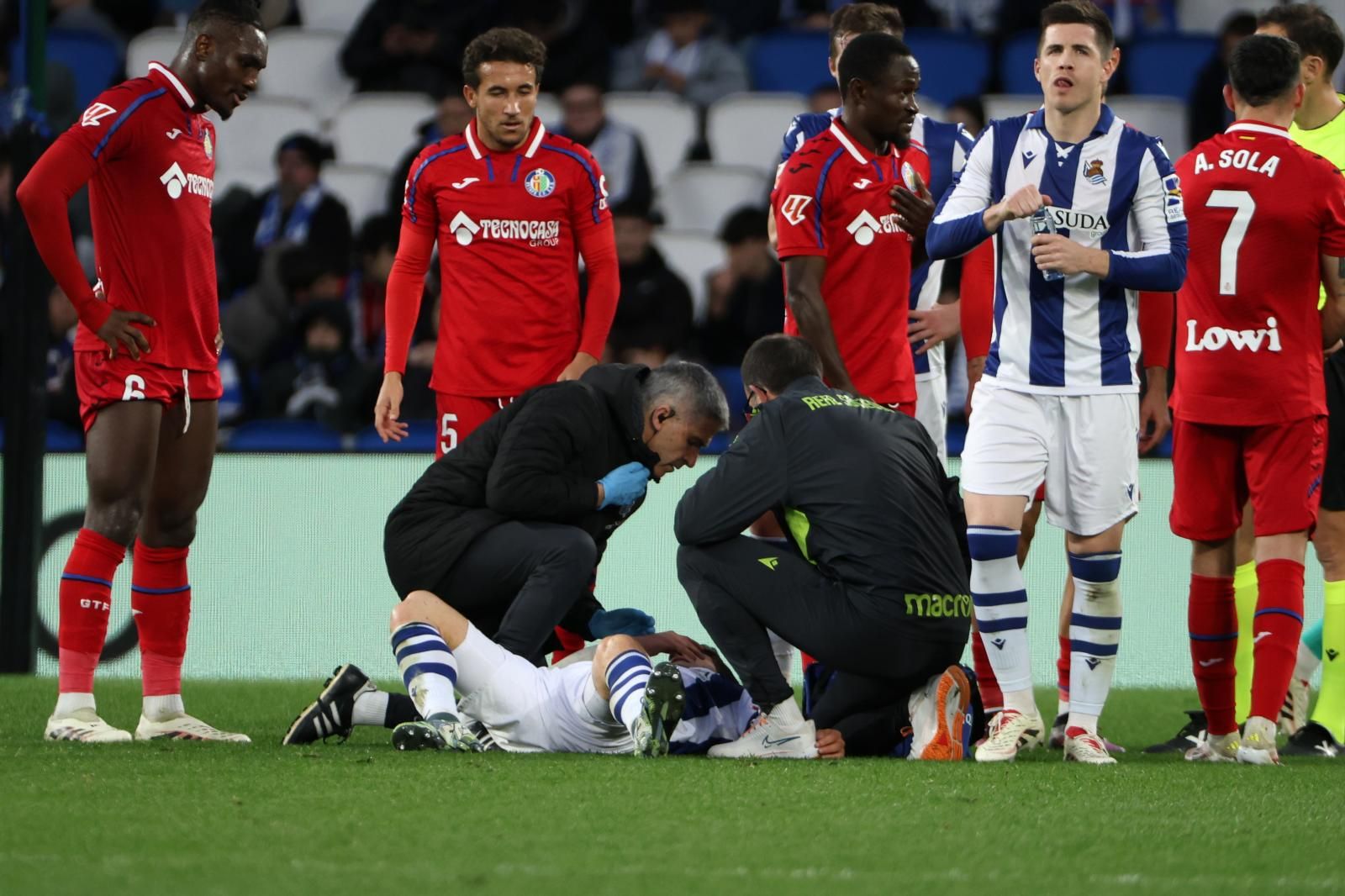 Las mejores imágenes del Real Sociedad 0 - Getafe 3