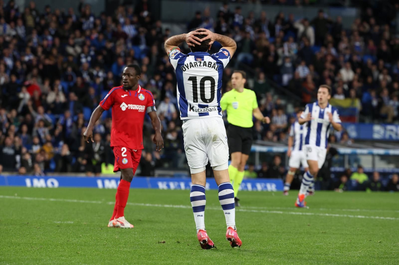 Las mejores imágenes del Real Sociedad 0 - Getafe 3