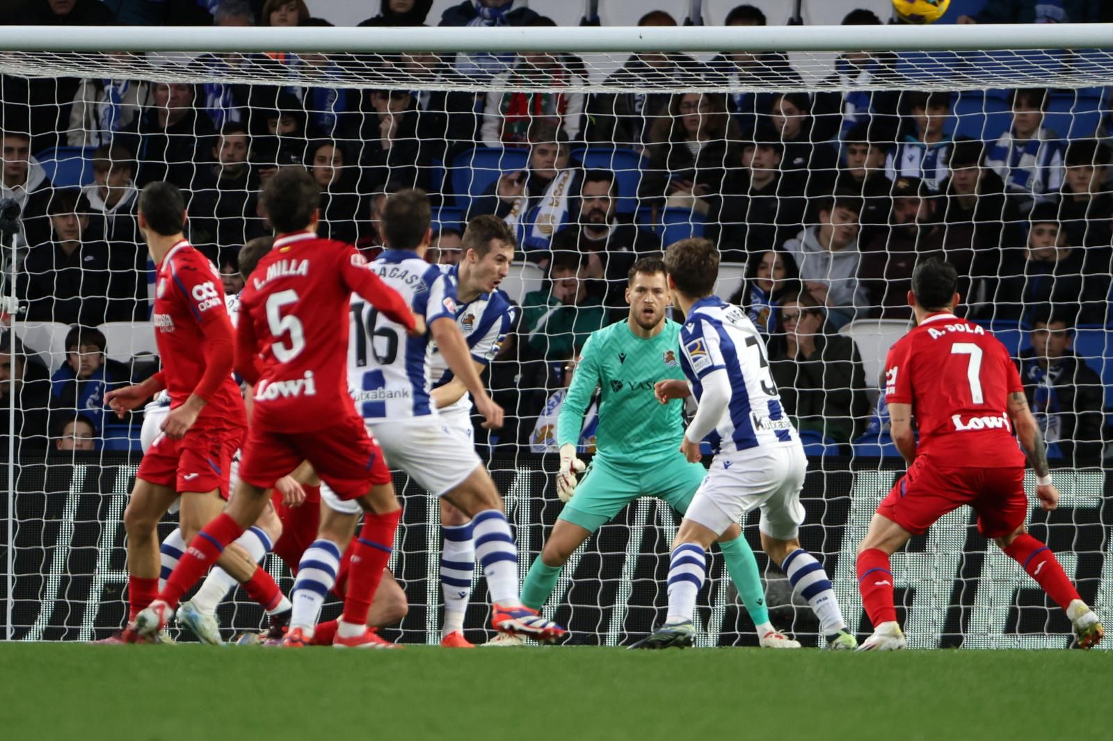 Las mejores imágenes del Real Sociedad 0 - Getafe 3