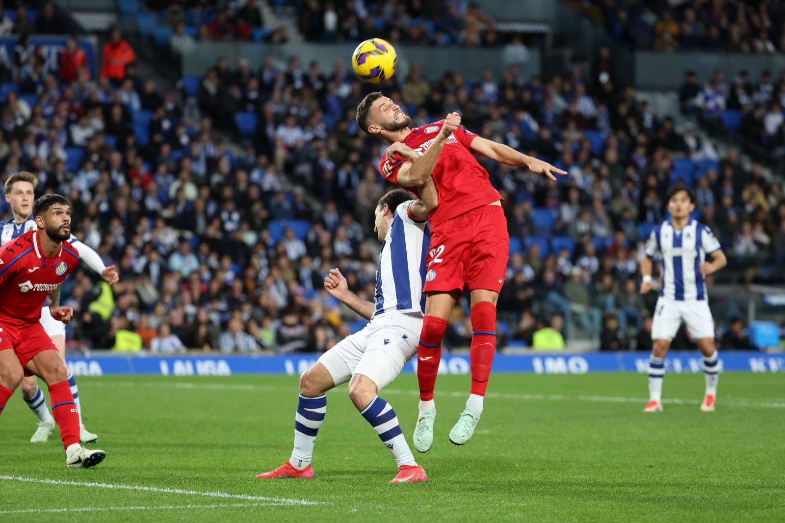 Las mejores imágenes del Real Sociedad 0 - Getafe 3