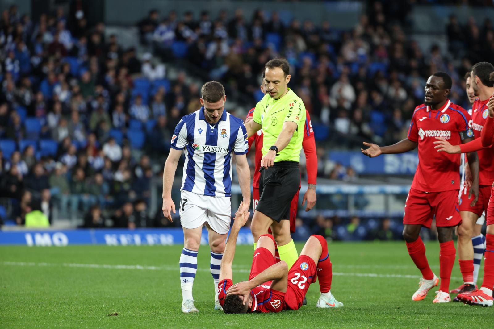 Las mejores imágenes del Real Sociedad 0 - Getafe 3