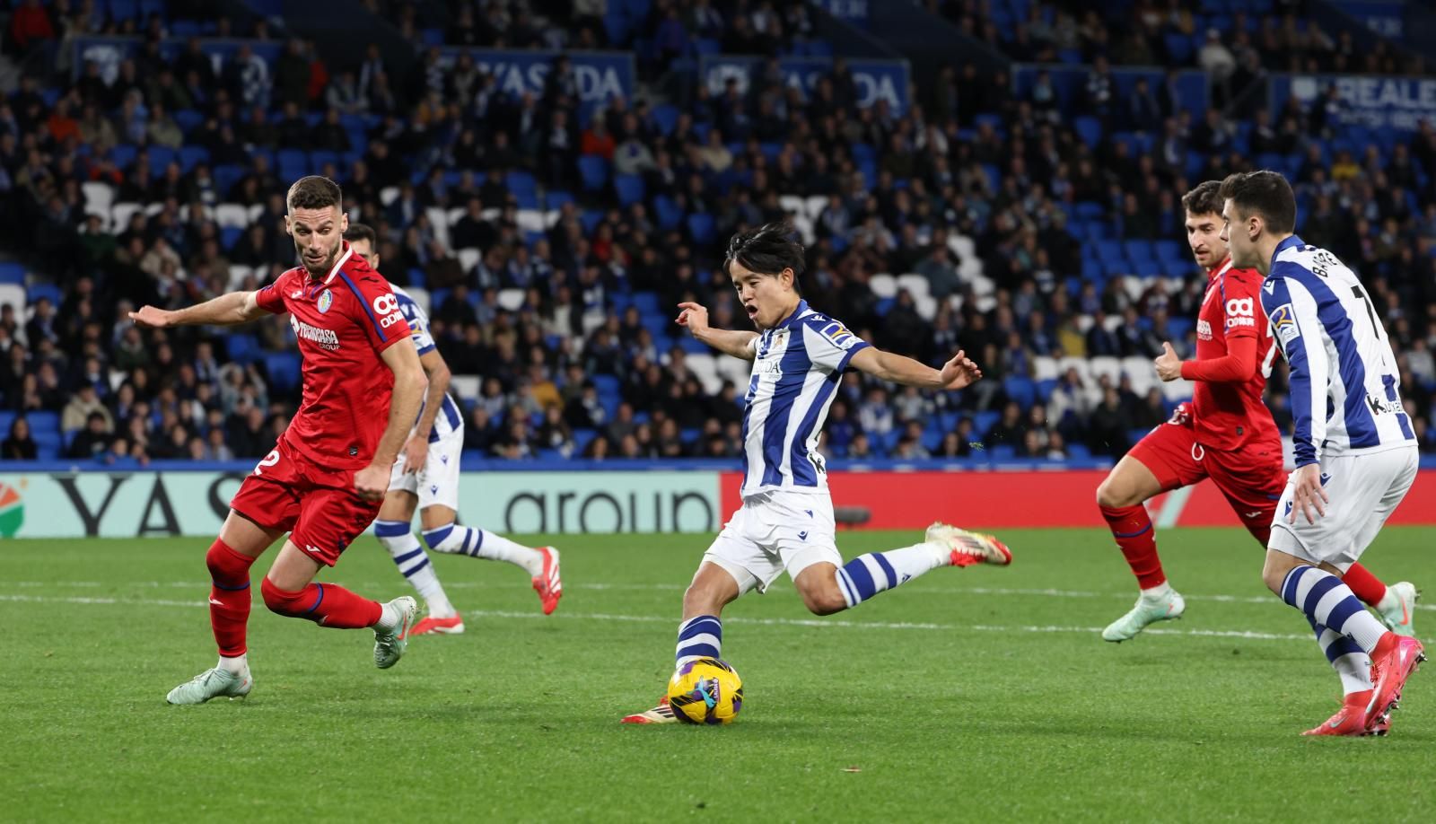 Las mejores imágenes del Real Sociedad 0 - Getafe 3