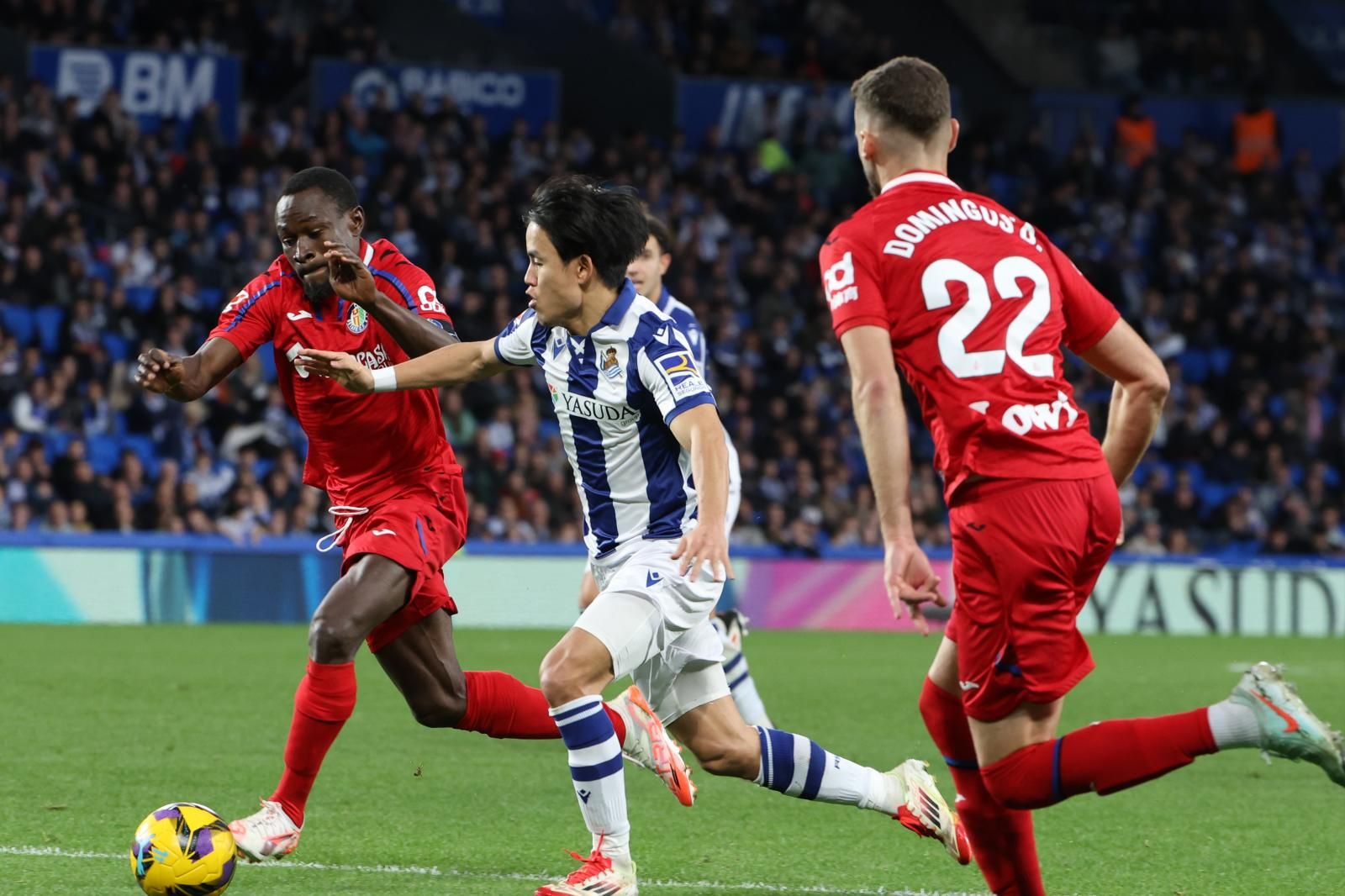 Las mejores imágenes del Real Sociedad 0 - Getafe 3