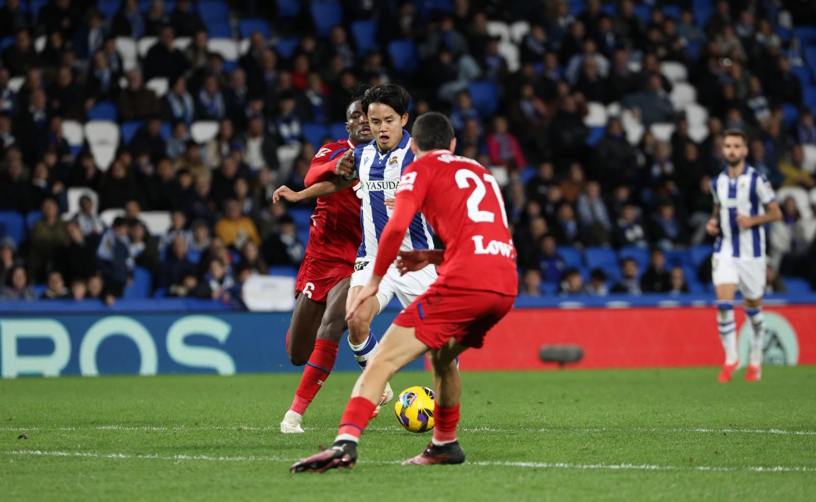 Las mejores imágenes del Real Sociedad 0 - Getafe 3