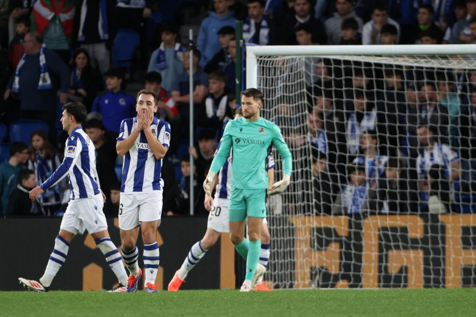 Las mejores imágenes del Real Sociedad 0 - Getafe 3