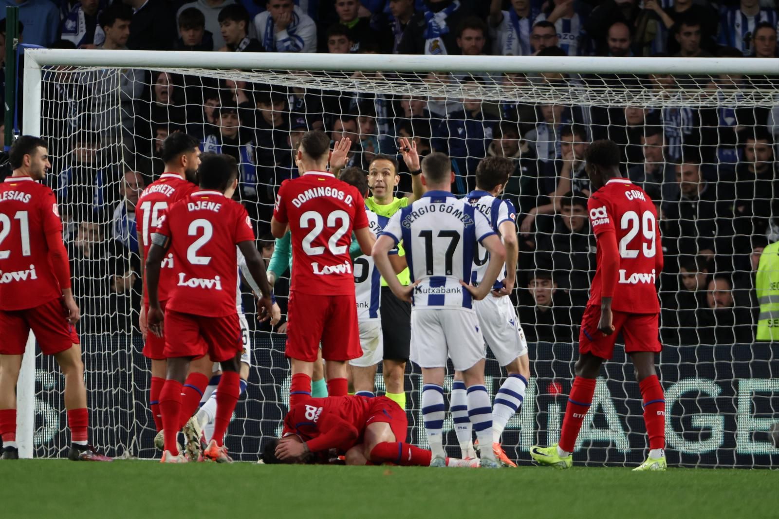 Las mejores imágenes del Real Sociedad 0 - Getafe 3