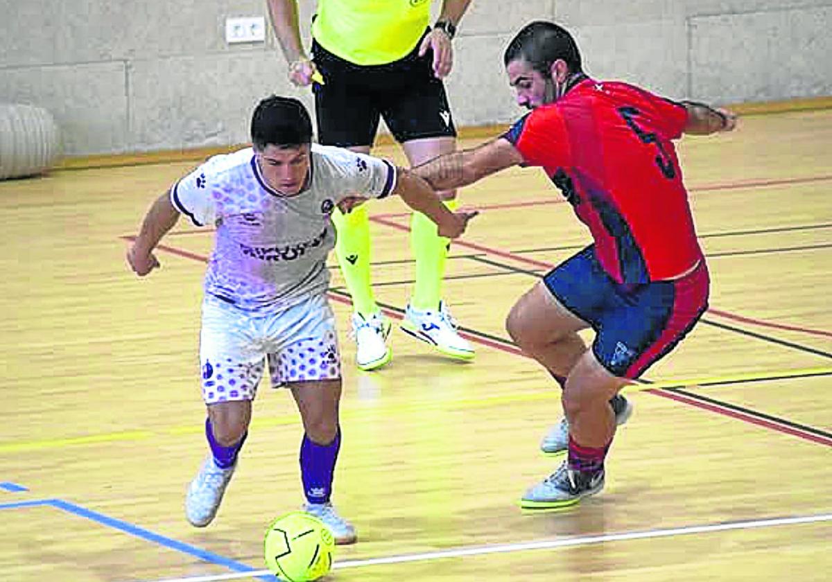 El Lauburu venció en el derbi de la vuelta de Segunda División B.