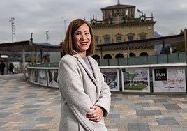 La alcaldesa de Irun, Cristina Laborda.