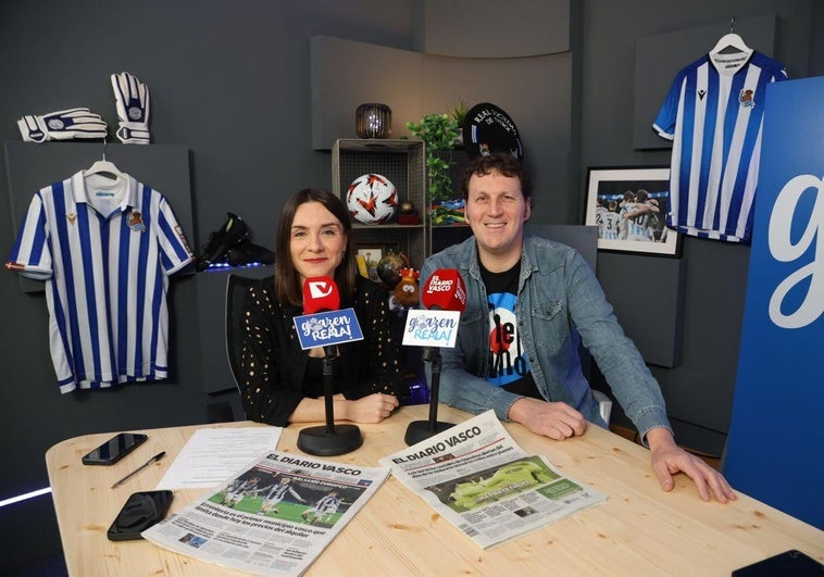 Maite Jiménez y Raúl Melero, presentadores de Goazen Reala!