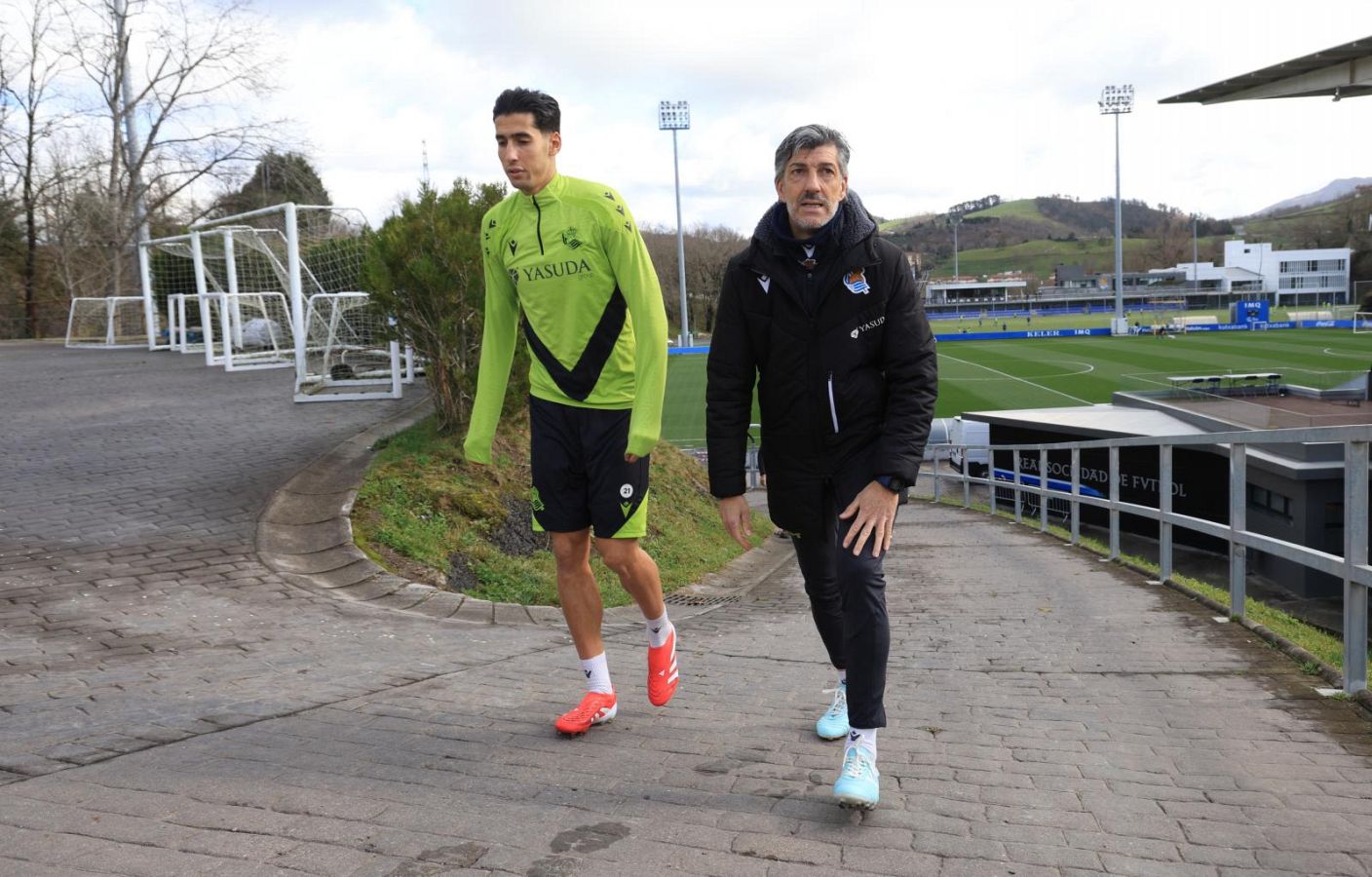 Imanol, con casi todos disponibles ante Osasuna