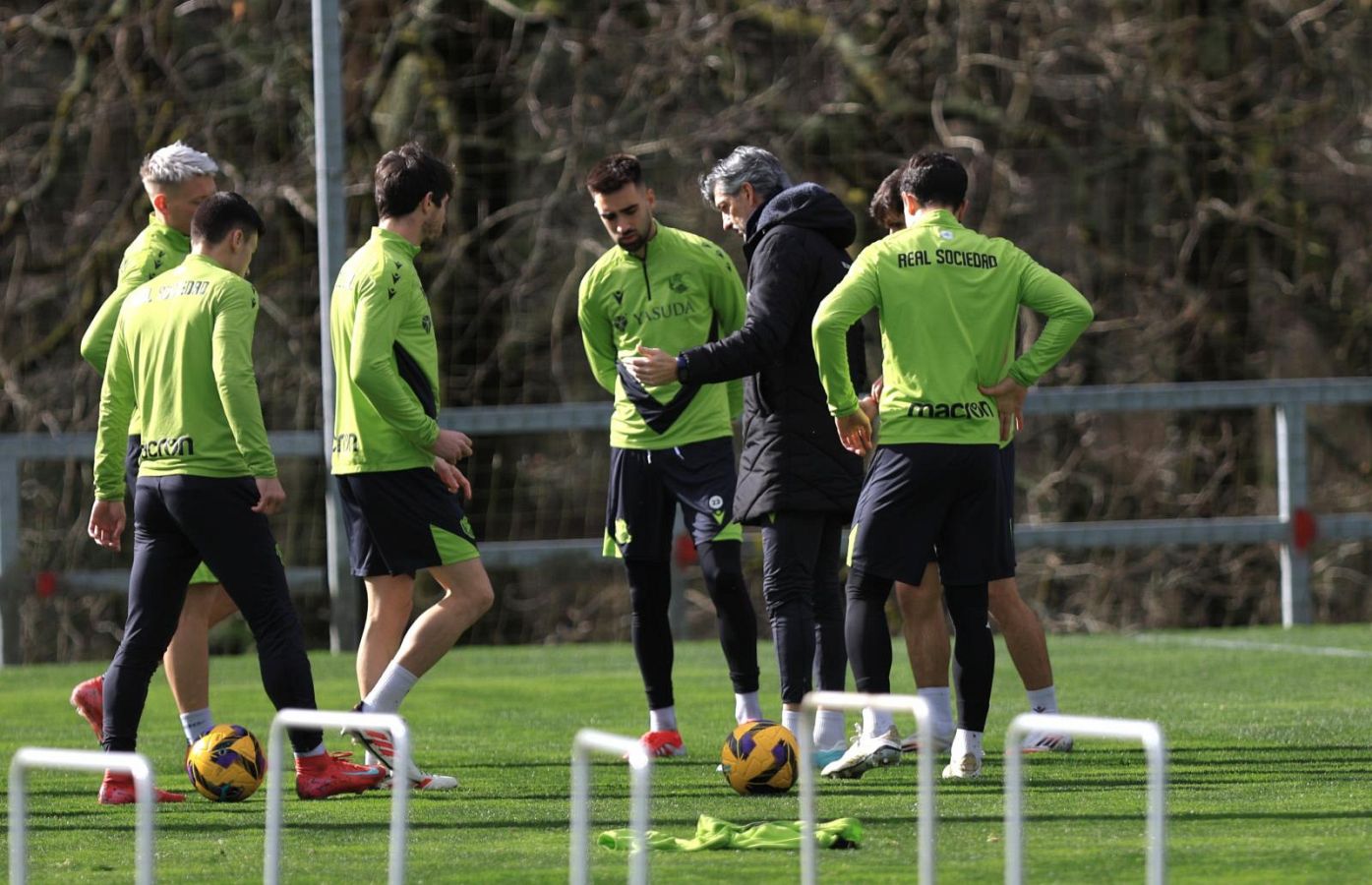 Imanol, con casi todos disponibles ante Osasuna