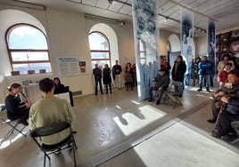 Las imágenes de la exposición 'El ojo de la aguja- 1936 Niños y niñas de la guerra' en Zumaia