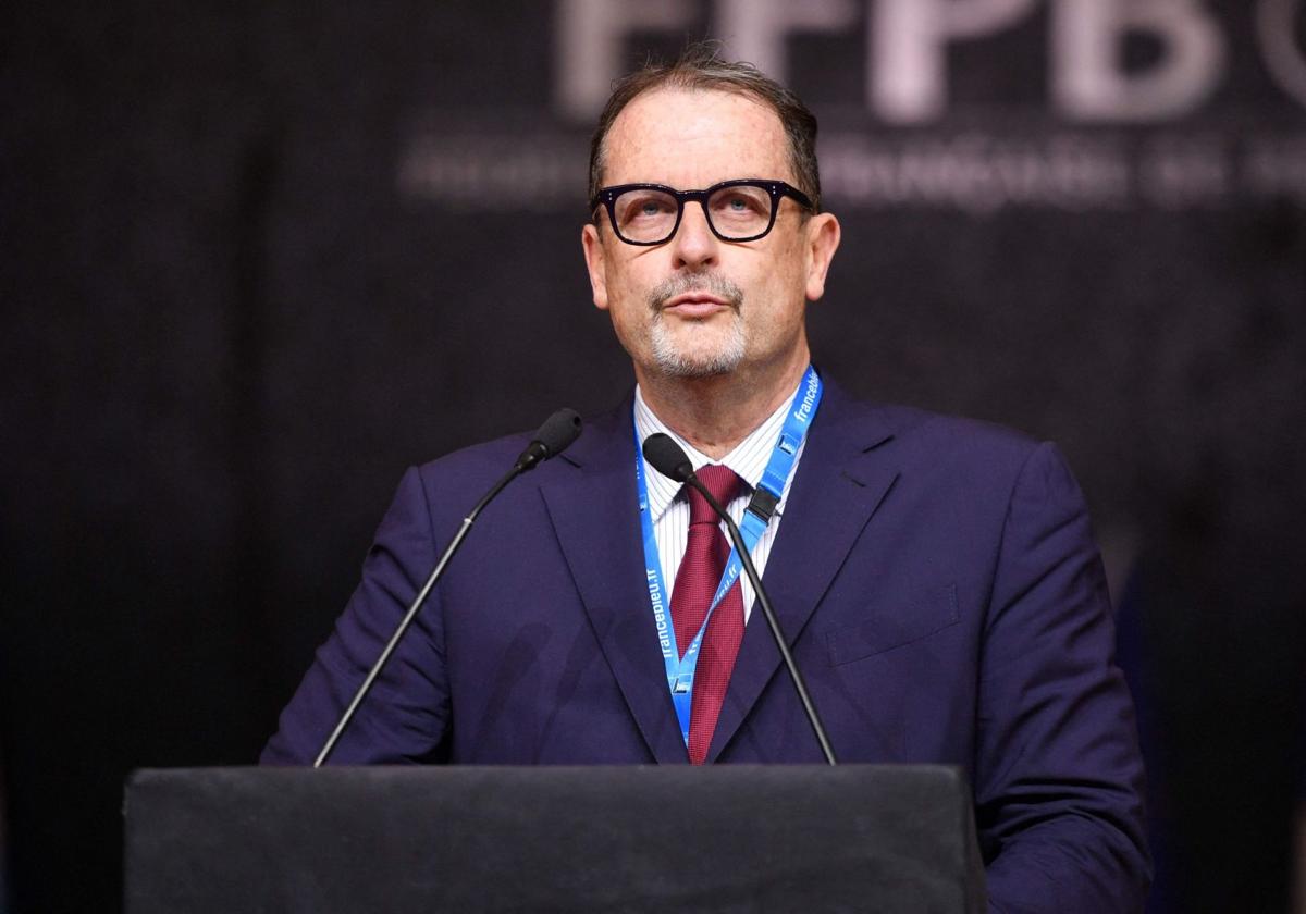 Xavier Cazaubon, presidente de la Federación Internacional de Pelota Vasca