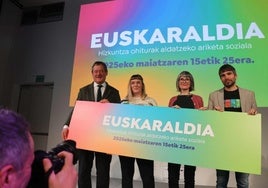 Laugarren Euskaraldiaren aurkezpena Tabakaleran egin zen.